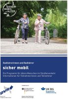 Broschüre "sicher mobil: Radfahrerinnen und...