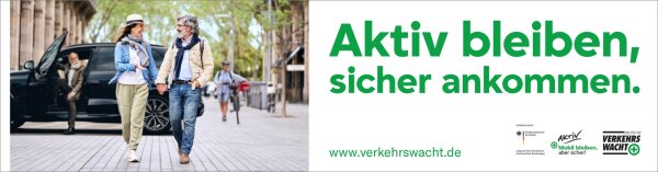 Spannband &bdquo;Mobil bleiben, aber sicher!&ldquo; (2025)