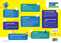 Stundenplan "Sicher zur Schule"