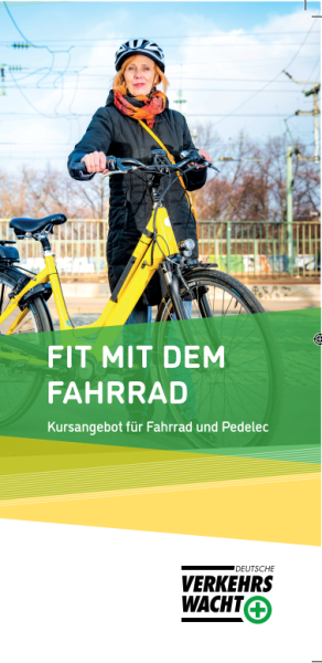Flyer "Fit mit dem Fahrrad"